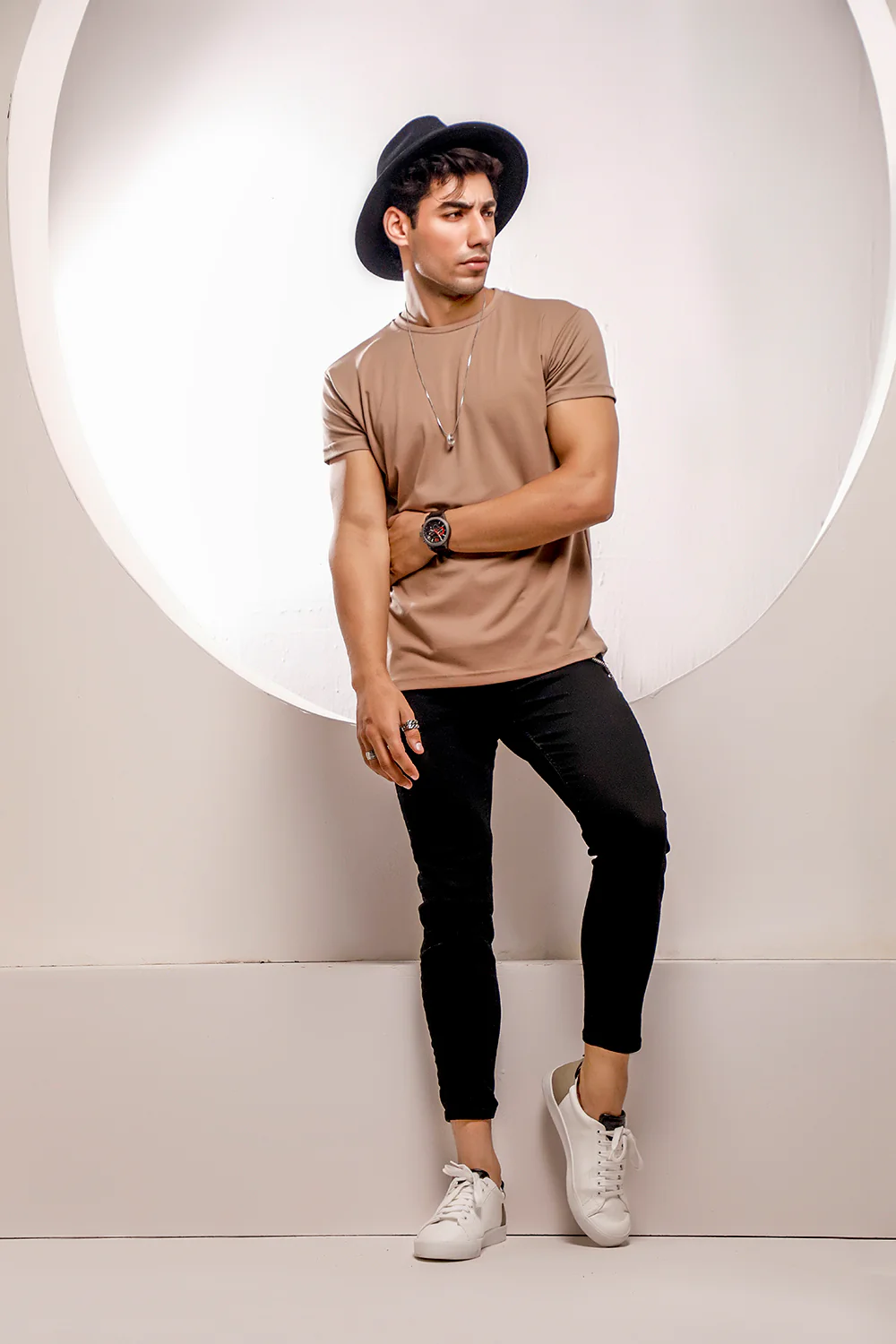 Beige Crew Neck - Image 5