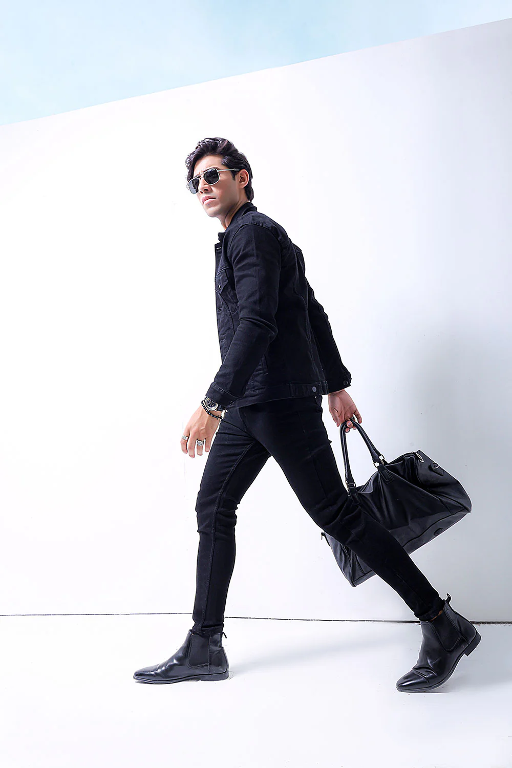 Black Denim Jacket - Image 4