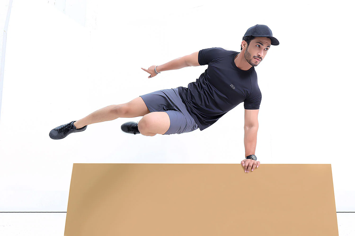 Black Dry-Fitt Poly Tee - Image 3