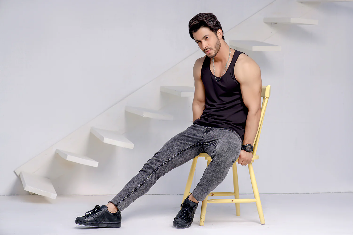 Black Organic Vest - Image 4