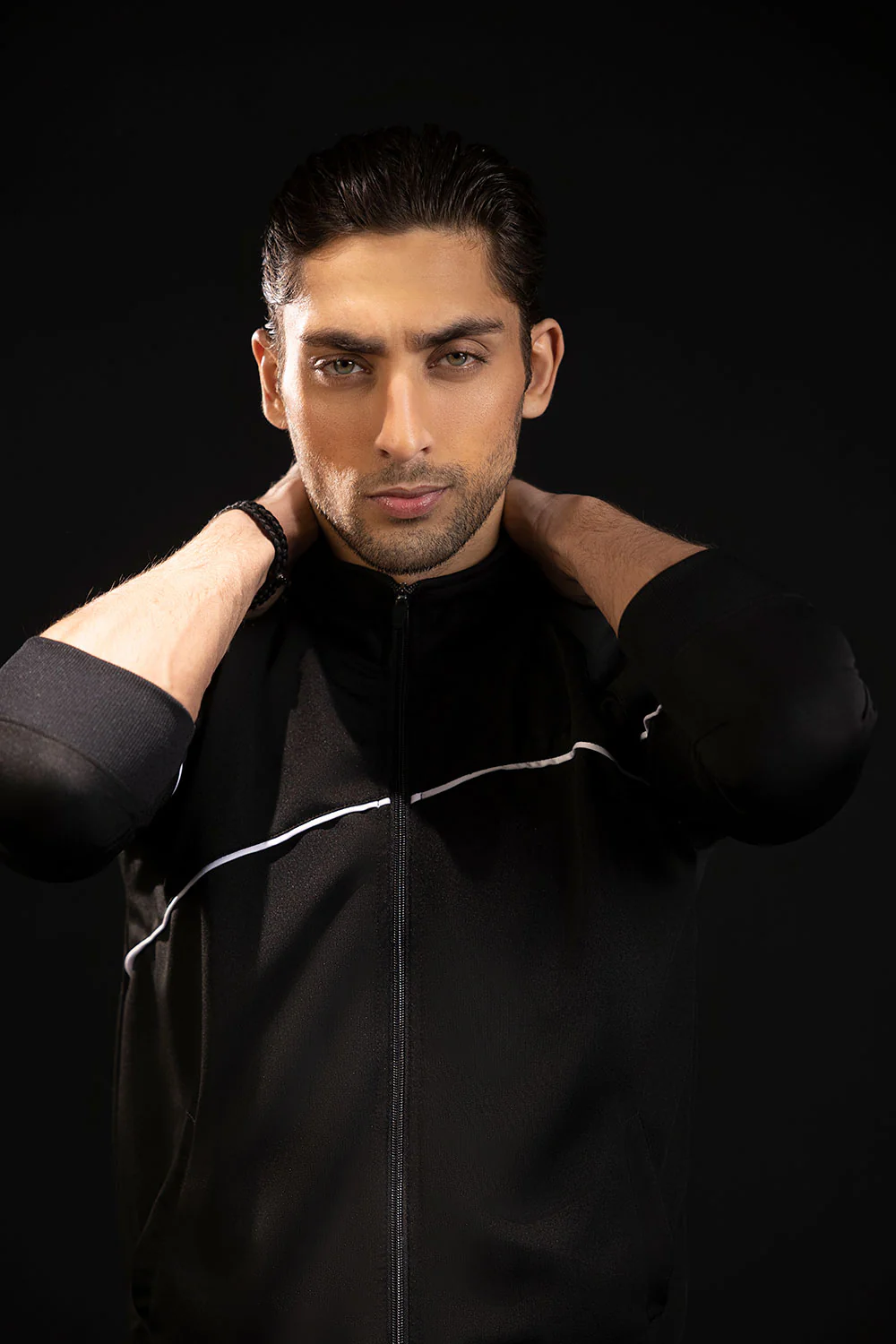 Black Piping Tracksuit - Image 3