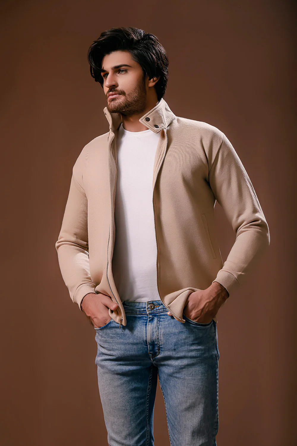 Stone Harrington Jacket With Funnel Neck - Image 3
