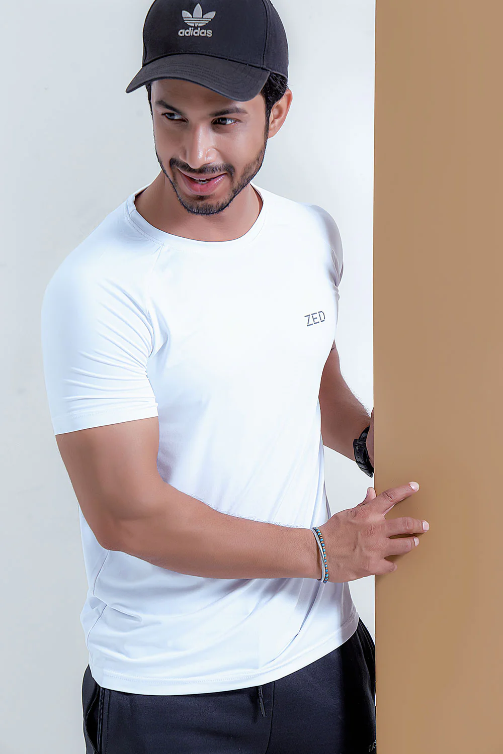 White Dry-Fitt Poly Tee - Image 4
