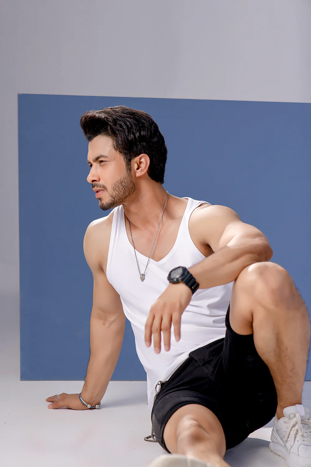 White Organic Vest - Image 4